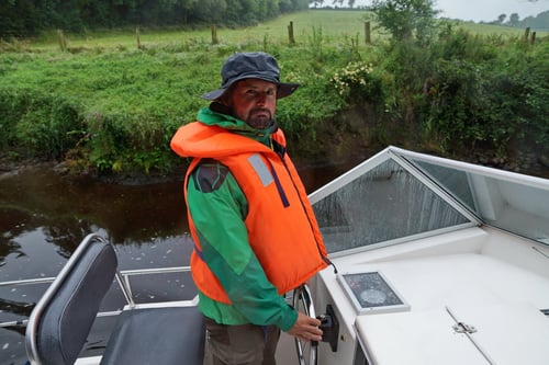 Nicht immer war das Wetter trocken und sonnig. 