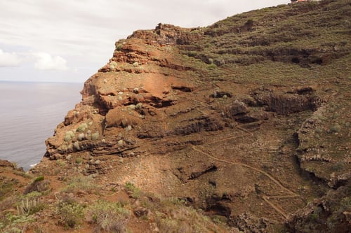Unser Weg hinauf nach El Tablado