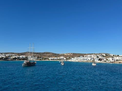 Wir verlassen Koufonísi