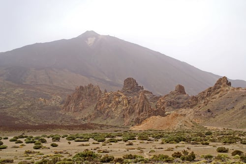 Blick zurück zum Gipfel