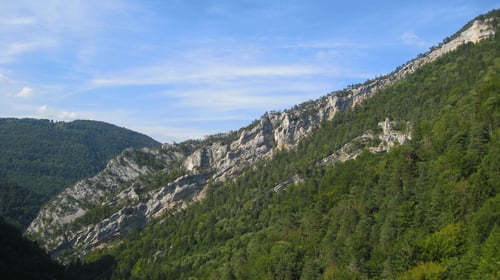 Blick zum Nachbargrat Arête du Raimeux