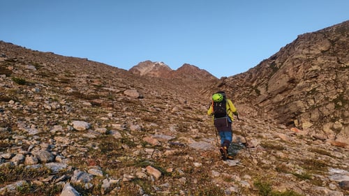 Unterhalb des Bodmerhorns.