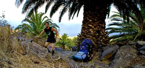 Schon nach einigen Stunden lagen viele Höhenmeter hinter mir.