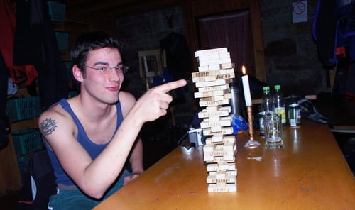 Jenga - wer gewinnt?