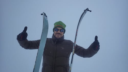 Sandro auf dem Nordostgrat der Cristallina