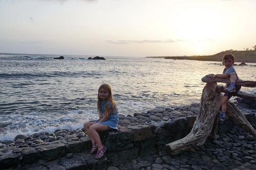 Fischessen direkt am Strand