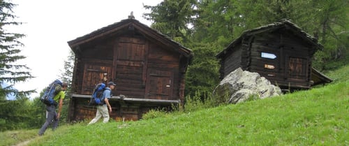 Aufstieg zur Domhütte