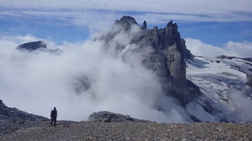 Auf dem Plateau des Schlossbergs