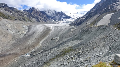Trotz Rückgang immer noch eindrücklich: Der Glacier de Corbassière