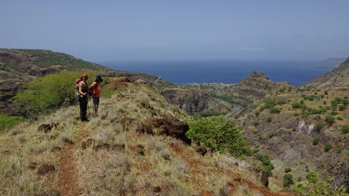 Ein Stückchen geht es noch bis zum Meer.