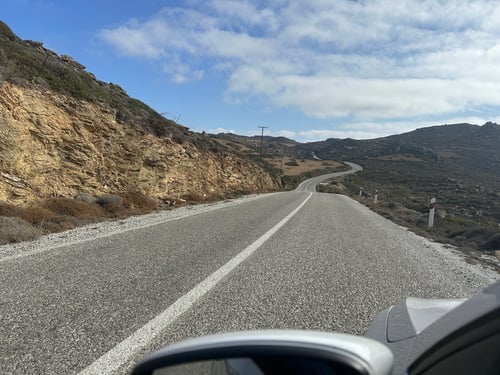 Auf dem Weg nach Chora.