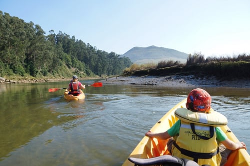 Kanutour auf dem Rio Pas.