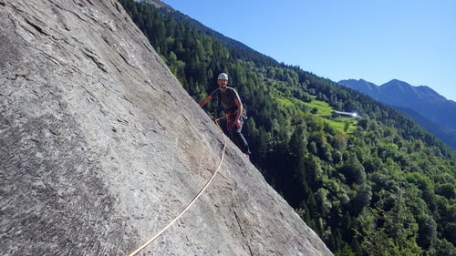 Nicht die einzige Querung in der langen Route!