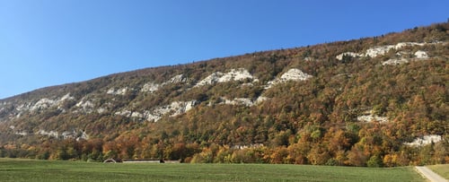 Die Felsen vom Les Prés d'Orvin