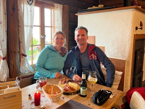 Mittagessen im Sulwald Stübli.