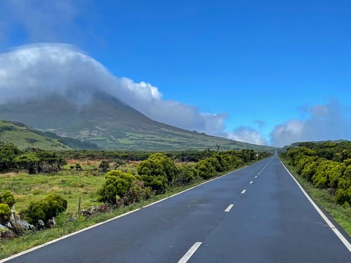 2021/10: Auf der Fahrt nach Magdalena (PT/Azoren/Pico)