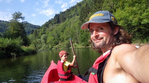 Kanutour auf dem Doubs