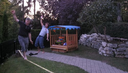 Gleichgewichtsvorbereitungstraining am Vorabend