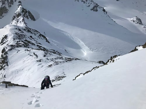 2020/02: Gipfelanstieg auf den Piz Porchabella (CH/GR)