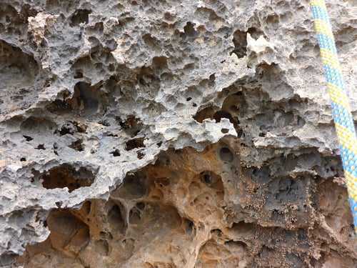 Griffiger kann der Fels nicht sein!