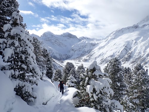 2020/02: Unterwegs im Sertig-Tal (CH/GR)