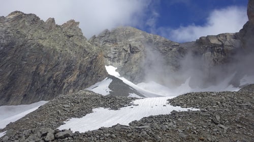 Blick zurück auf den Schijenstock - wir kommen wieder irgendwann.