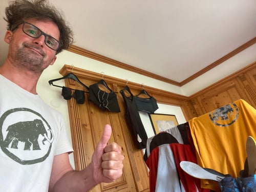 Ich hatte wenig Kleider mit dabei. Tägliches Waschen war angesagt.