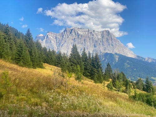 2020/09: Die Zugspitze im herbstlichen Dekor (D/A)