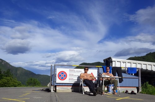 Die Erholung nach der Anstrengung