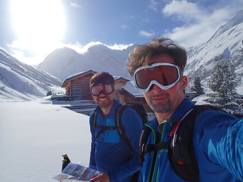 Bereit zum Abmarsch (Sertig-Dorf)