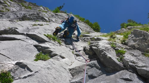 07/2019: In der Route Alp Plousch, Stand (CH/BE)