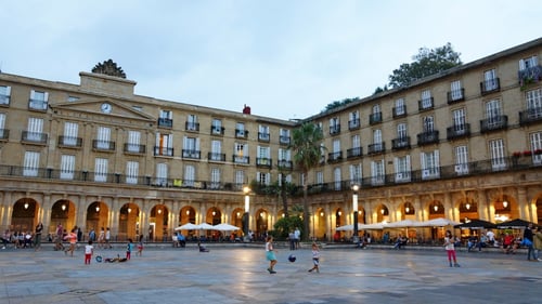 Plaza Berria in Bilbao