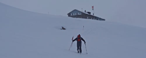 Bald ist die Maighelshütte erreicht...