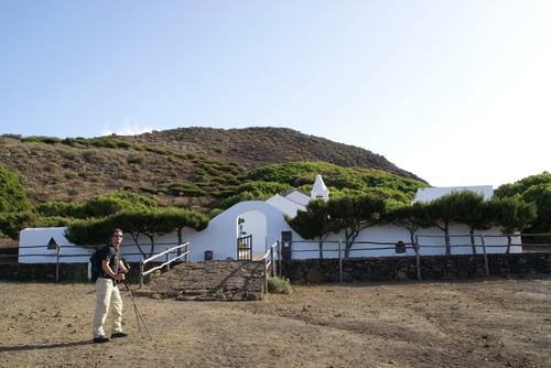 Die Ermitage Virgen de los Reyes. Die Inseldurchquerung geht los!