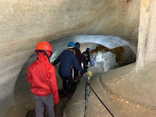 2023/07: Unterwegs in der Schellenberger Eishöhle (D/BGL)