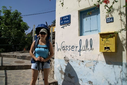 Alles bereit! Die Wanderung kann losgehen.