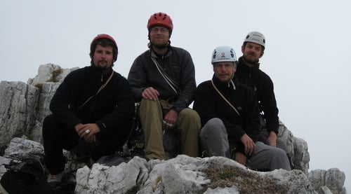 Sämi mit den Alpendudes