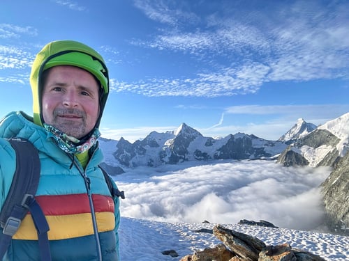 2024/07: Auf der 3'395 Meter hohen Pigne de la Lé (CH/VS)