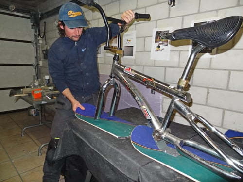 Nun folgt das Frontboard