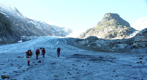 Auf zum Steingletscher
