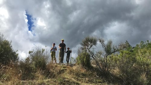 2020/10: Oberhalb der Ortschaft Vertelli (I/Arezzo)