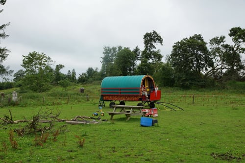 Unser Übernachtungsplatz in Pike of Rushall