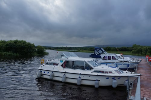 Der Anlegeplatz in Keshcarrigan.