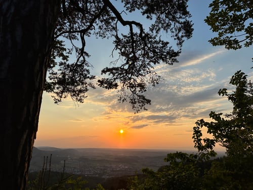 2023/06: Abendstimmung auf dem Tüfleteberg (CH/SO)