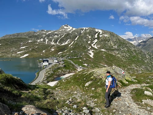 Start vom Grimselpass aus.