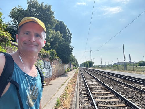 Bahngeleise vermitteln immer das Gefühl von "Unterwegs" und Freiheit.