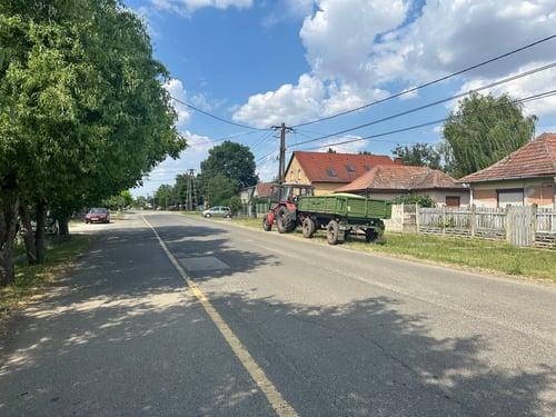 Typische Szenerie in den kleinen Ortschaften.