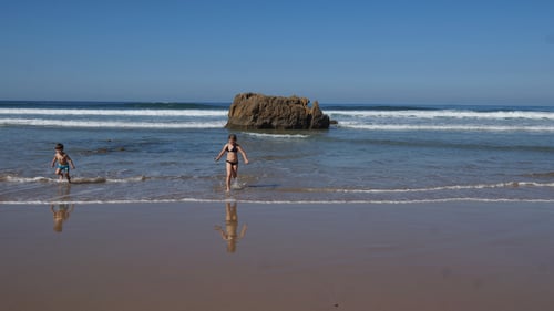 Trotz der späten Jahreszeit konnten wir noch Baden!