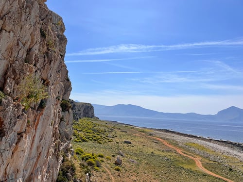 Eine coole Aussicht an der Umlenkung ist garantiert!