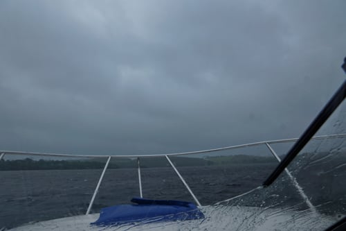 Unterwegs in Wind und Wellen.